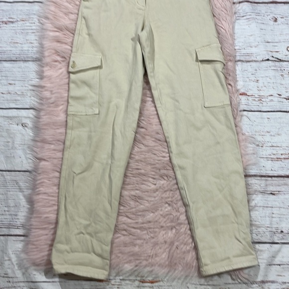 Aritzia Wilfred Free Modern Cargo High Rise Pant Gd Birch - Picture 7 of 10